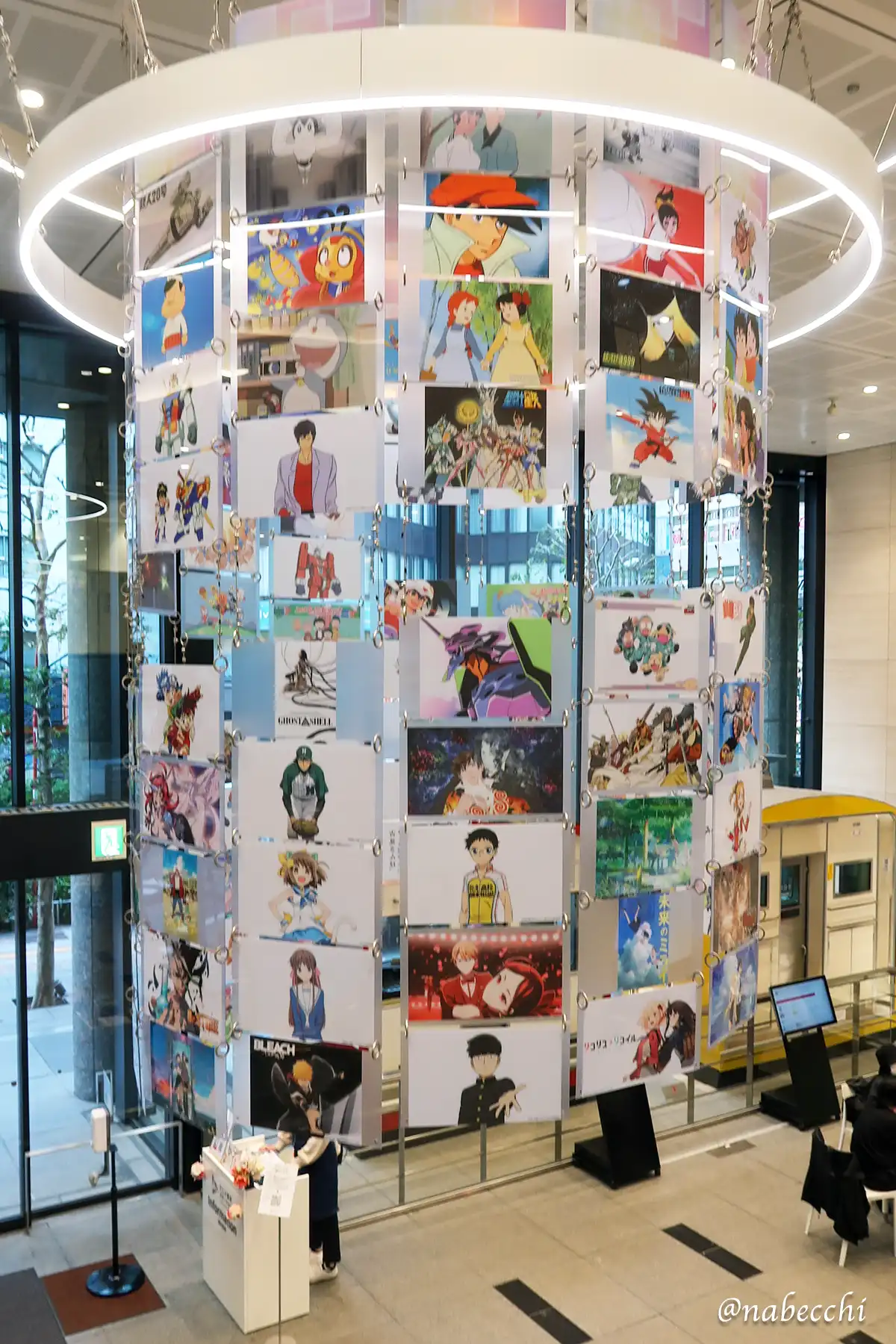 池袋にあるアニメ東京ステーションの入口付近の様子