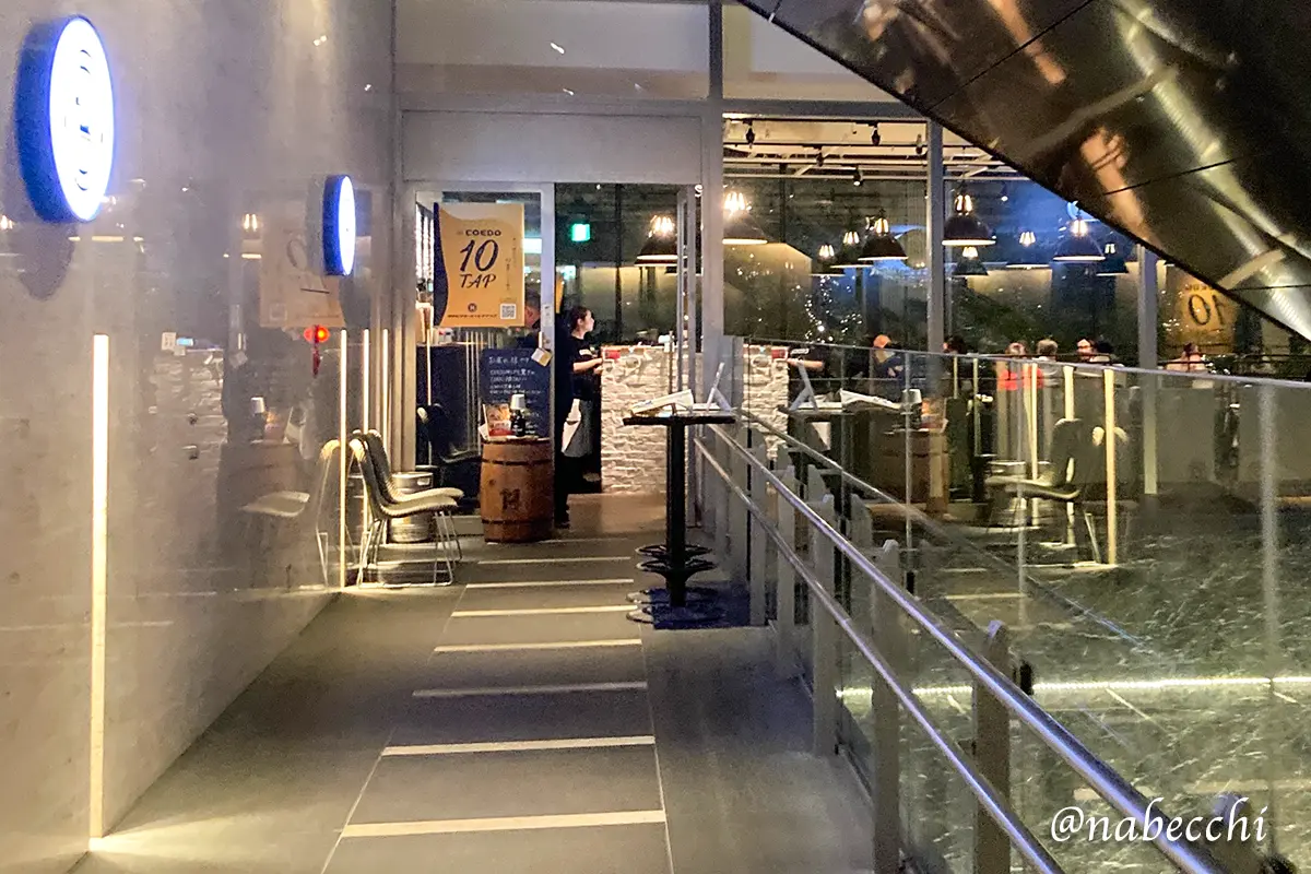 東京ビアホール&ビアテラス14入口