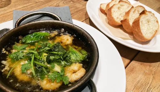 豚肩ロース肉の香草グリル